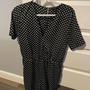 Bcbgmaxazria short jumpsuit